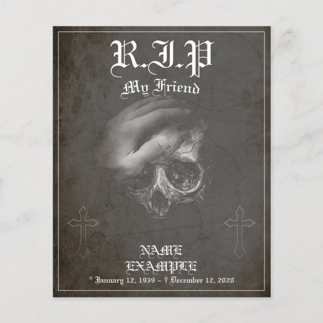 Rest in Peace my Friend - vintage (Front)