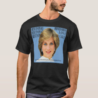 Rest In Peace Princess Diana, Rest In Peace Love, T-Shirt