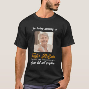 Rest in Peace T-Shirt Create Personalized Memorial