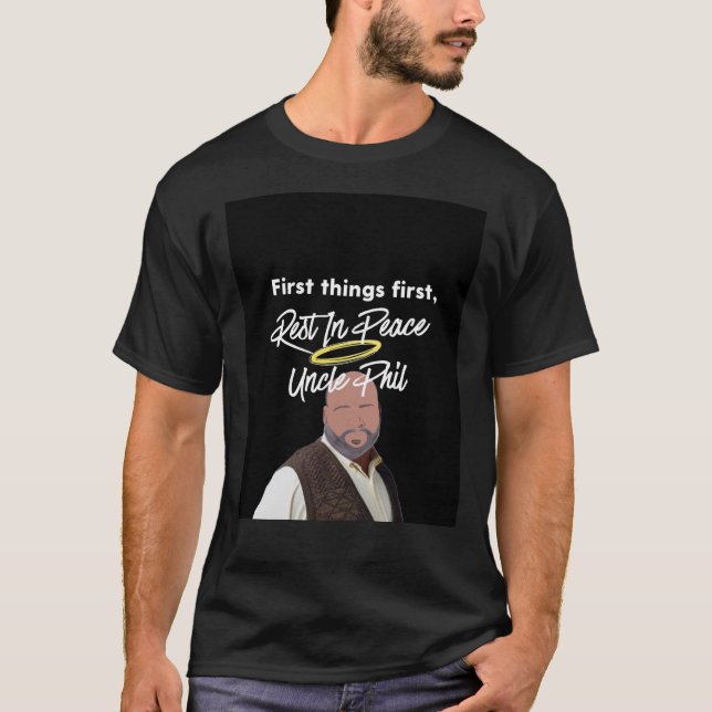 Rest in Peace Uncle Phil Graphic T-Shirt (Front)