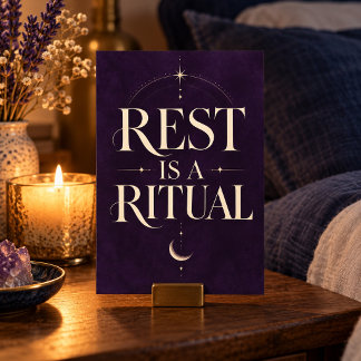 Rest Is a Ritual Art Print