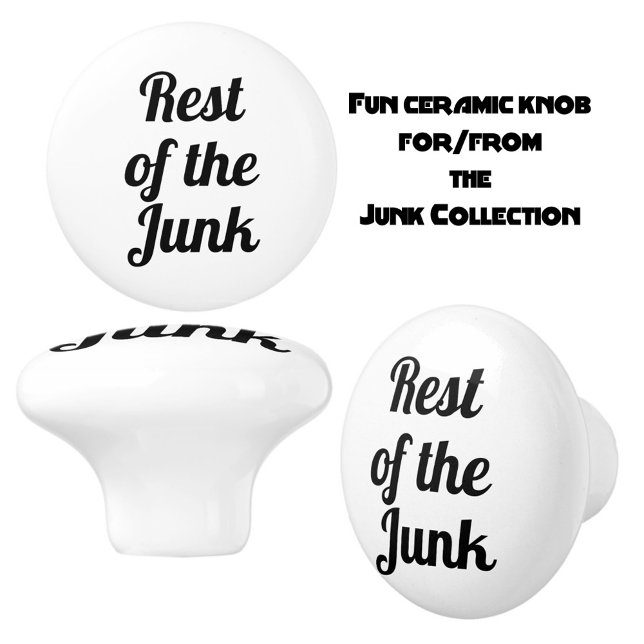 Rest of the Junk Drawer Ceramic Knob (Creator Uploaded)