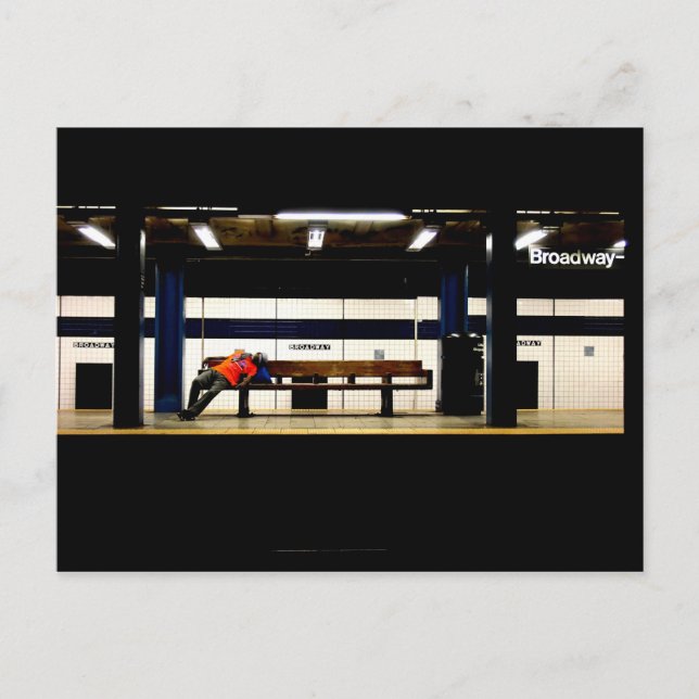 Rest on Broadway Postcard (Front)