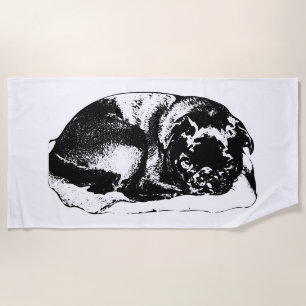 Rest Under Open Light Beach Towel
