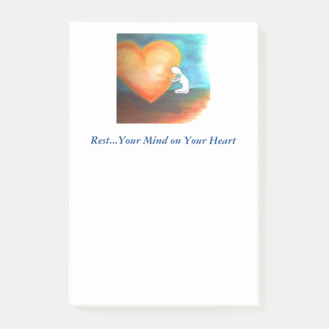 Rest your Mind Post-it Post-it Notes (Front)