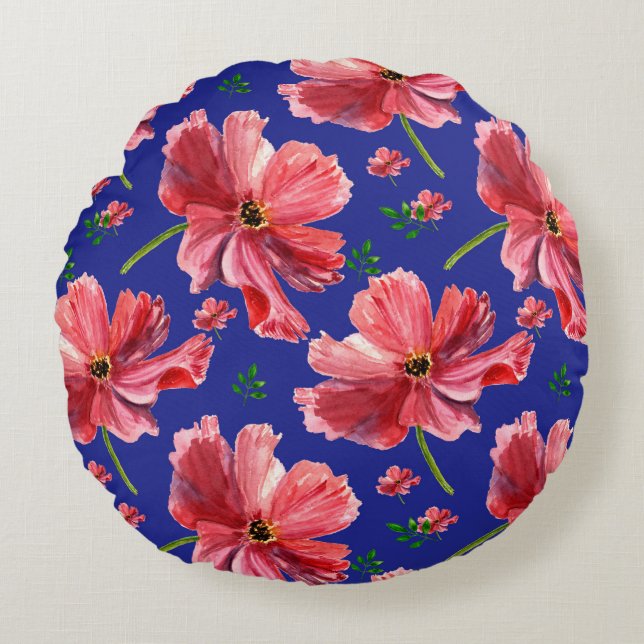 Rest your tired legs after a long day on a  round cushion (Front)