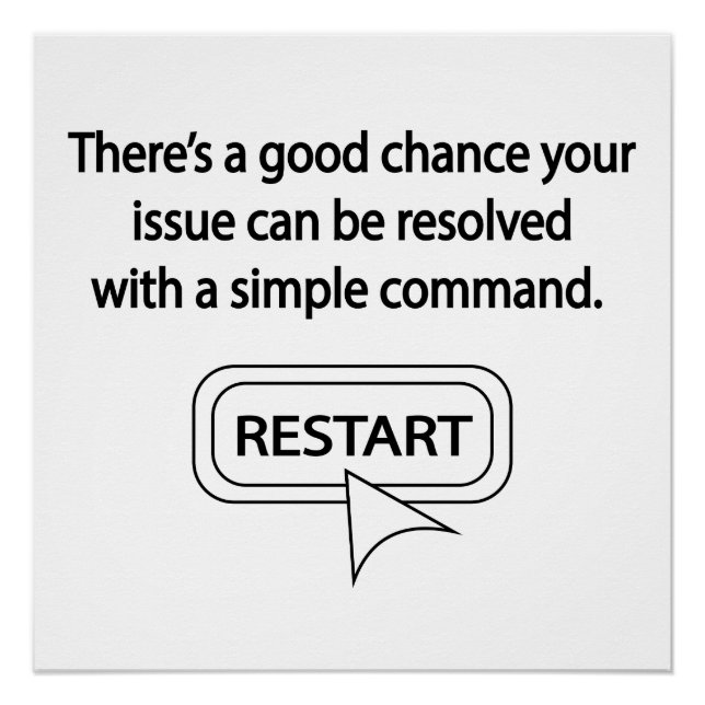 Restart Poster (Front)