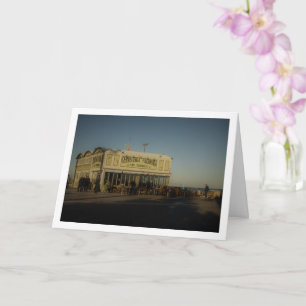 Restaurant at Playa de la Malvarrosa de Valencia Card