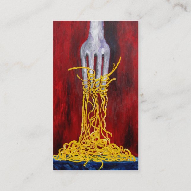 restaurant business card (Front)