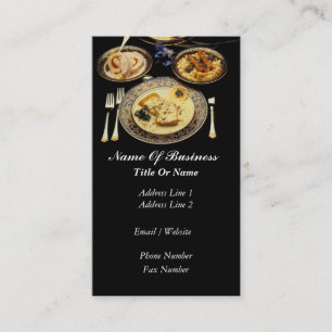 Restaurant Business Card