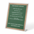 Restaurant Cafe Coffee Shop Store Price List