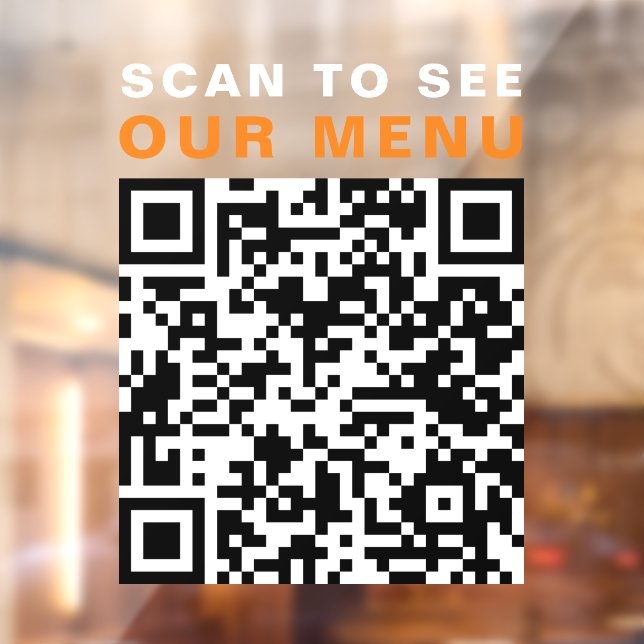 Restaurant Cafe Menu QR Code (Sheet 2)