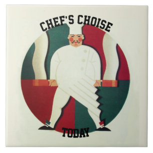 RESTAURANT CHEF COOKING FOOD,CATERING CERAMIC TILE