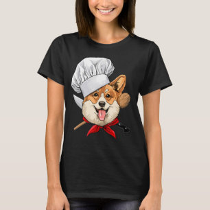 Restaurant Corgi Chef Cook Kitchen Cooking Pet Do T-Shirt