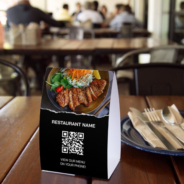 Restaurant Digital Menu QR Code Paper (Insitu(Restaurant))