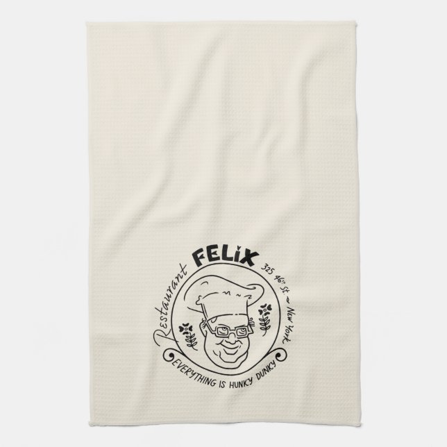 Restaurant Felix Tea Towel (Vertical)