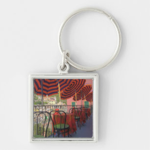 Restaurant in hillside town of Vernazza, Cinque Key Ring