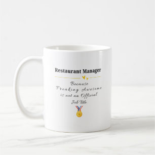 Restaurant Manager Coffee Mug