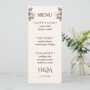 Restaurant Menu
