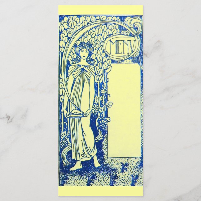 RESTAURANT MENU 2  RACK CARD (Front)