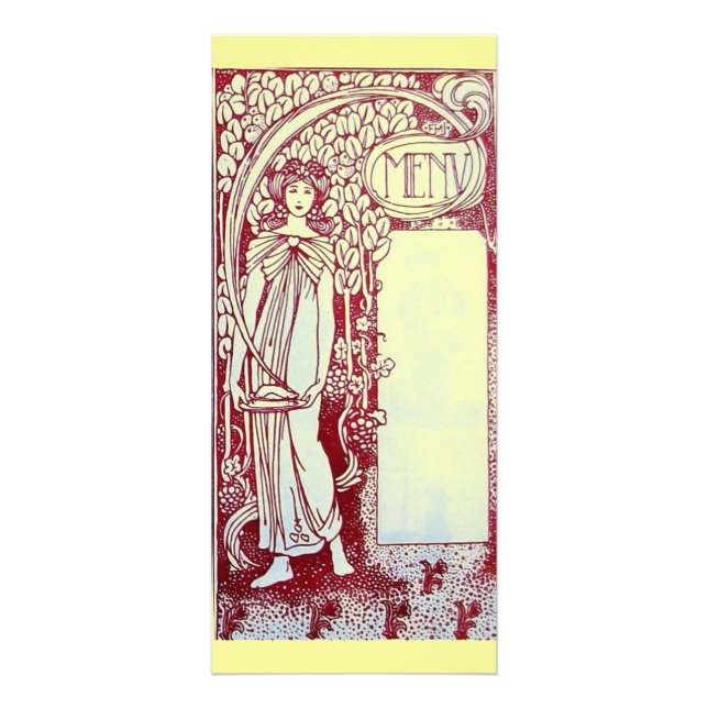 RESTAURANT MENU 2  RACK CARD (Front)