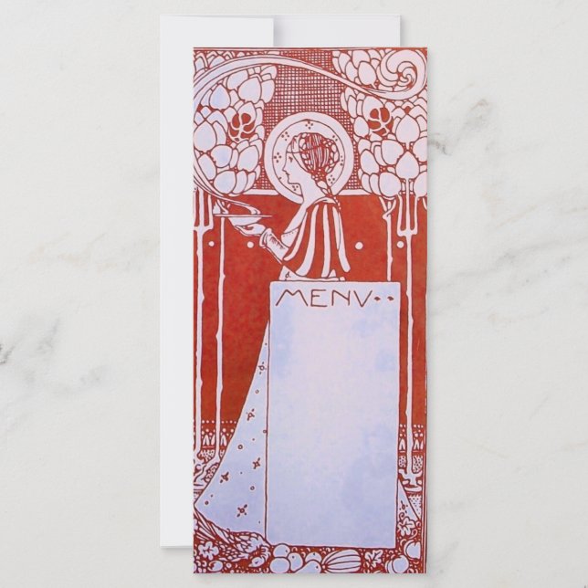 RESTAURANT MENU L RACK CARD (Front)