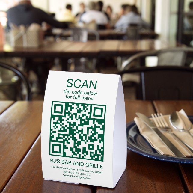 Restaurant QR Code for Menu | Daily Specials (Insitu(Restaurant))