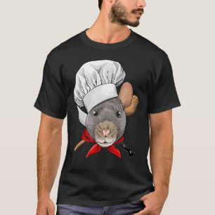 Restaurant Rat Chef Cook Culinary Kitchen Cooking T-Shirt