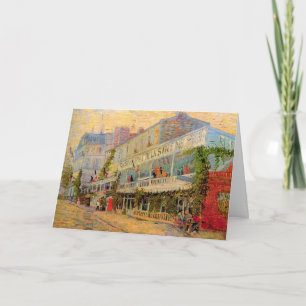 Restaurant Sirene, Asnières by Vincent van Gogh Card