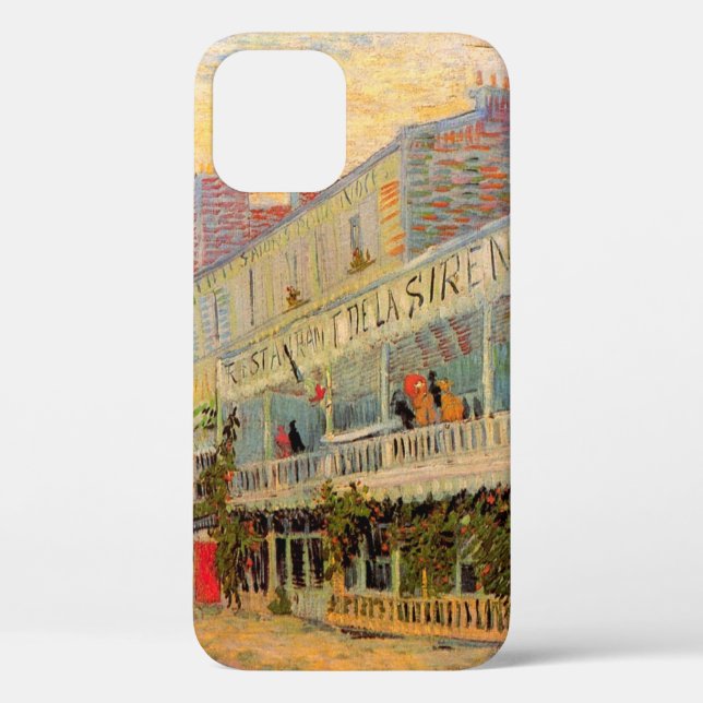 Restaurant Sirene, Asnières by Vincent van Gogh Case-Mate iPhone Case (Back)