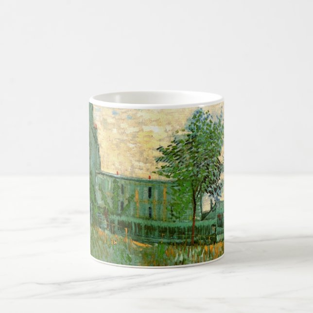 Restaurant Sirene, Asnières by Vincent van Gogh Coffee Mug (Center)