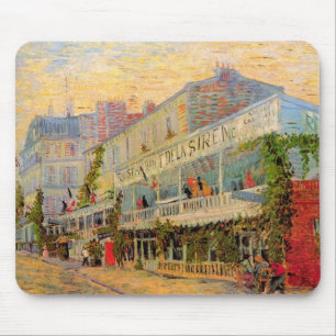 Restaurant Sirene, Asnières by Vincent van Gogh Mouse Pad