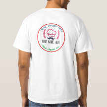 Restaurant T-Shirt with Customised Logo
