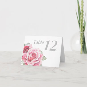 Restaurant Table Numbers Template
