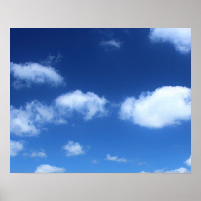 Restful Clouds Photo Poster (Front)