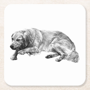 Restful Dog Coaster Makes Gatherings Warm And Rela