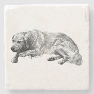Restful Dog Coaster Makes Gatherings Warm And Rela