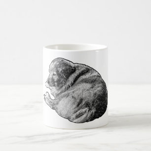 Restful Dot Dog Warms Up Every Cozy Morning Coffee Mug