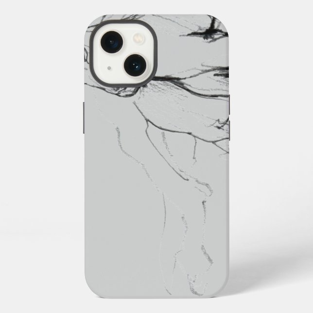 Resting Athlete iPhone Case (Back)