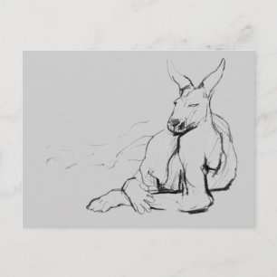 Resting Athlete Postcard