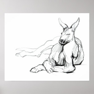 Resting Athlete Poster