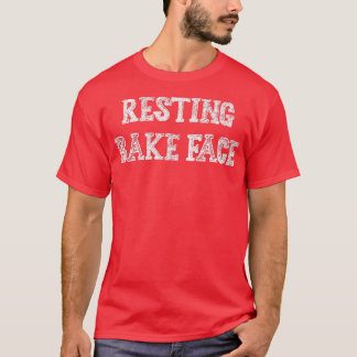 Resting Bake Face Baking Baker Humor Graphic 2546 T-Shirt
