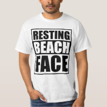 Resting Beach Face Relaxed and Witty Summer Vibes 