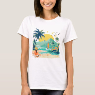 Resting Beach for Summer T-Shirt