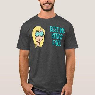 Resting Bench Face Blonde T-Shirt