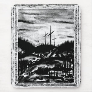 Resting Cross Mouse Pad
