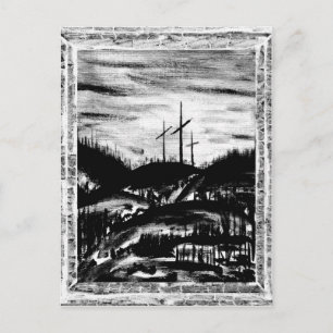 Resting Cross Postcard