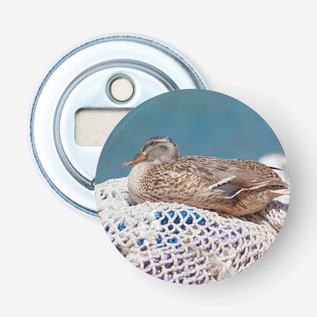 Resting Duck Bottle Opener (Front)