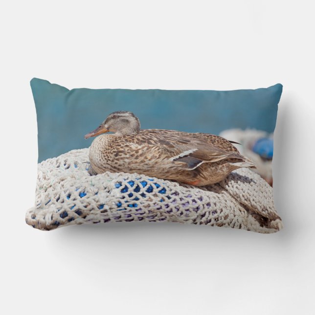Resting Duck Lumbar Cushion (Front)