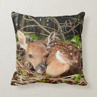RESTING FAWN CUSHION